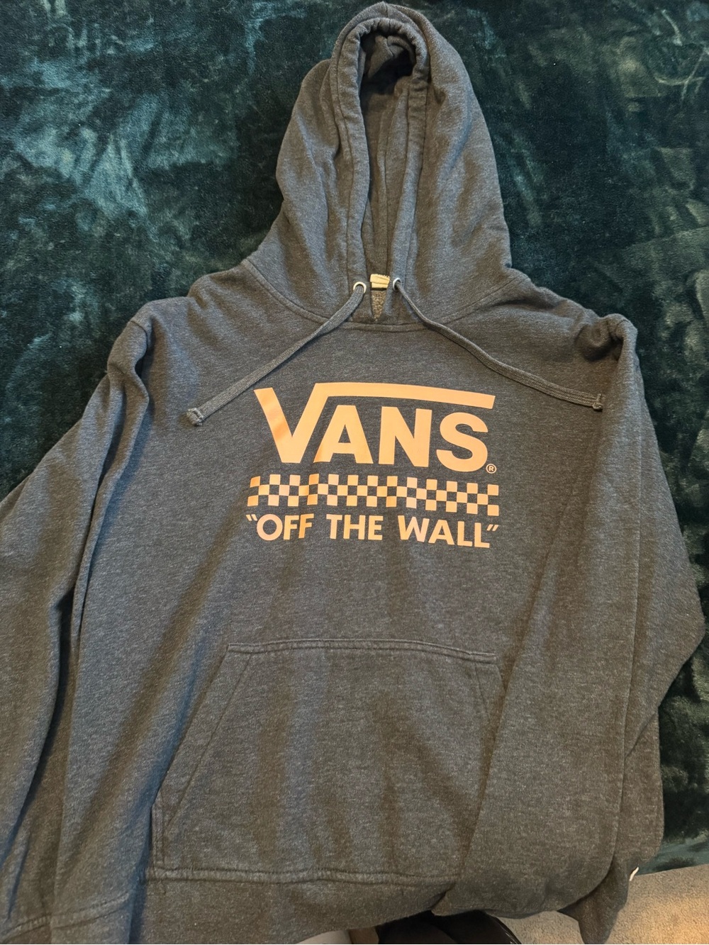 Women’s Vans Hoodie Grey and Pink